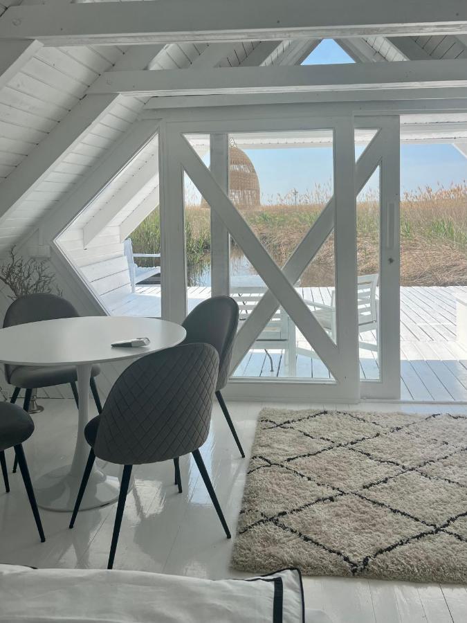 רוסט Seehuette Neusiedlersee - Strandhaus, Elektroboot Inklusive מראה חיצוני תמונה